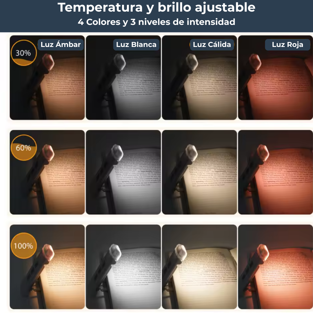 Luz de Lectura Portátil